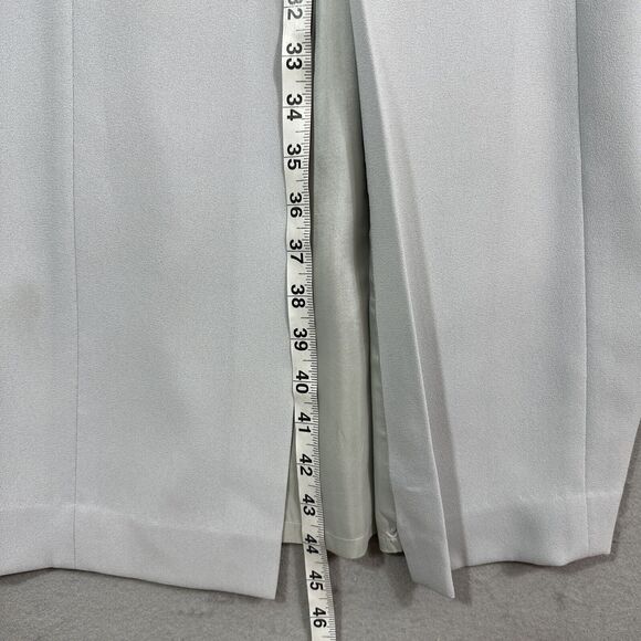 Rimini by Shaw Embellished Jacket & Sleeveless Long Dress Set Size 8 Gray - Picture 10 of 11